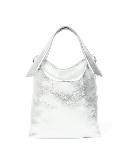 【B-25422】BEAURE リボン ディテール 薄マチ ショルダー Bag