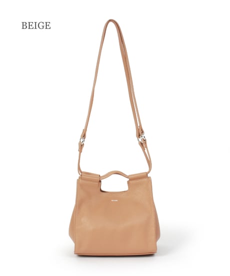 【B-26225】BEAURE レザー 2WAY ハンドショルダー Bag