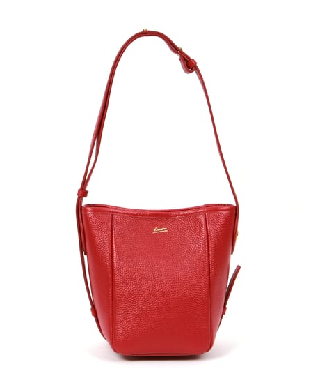 【B-25023】BEAURE カウレザー バケツ型 ワンマイル BAG