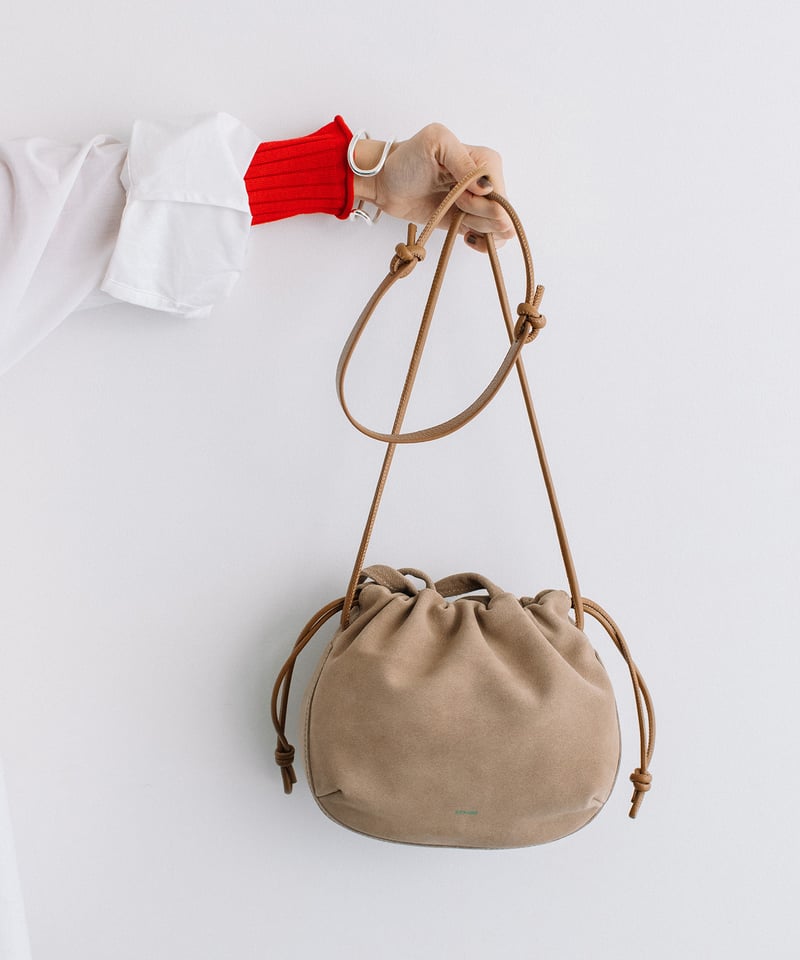 B-24330】BEAURE スエード巾着 ショルダートート | BEAURE OFFIC