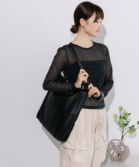 【B-26226】BEAURE レザー 2WAY ショルダー トート