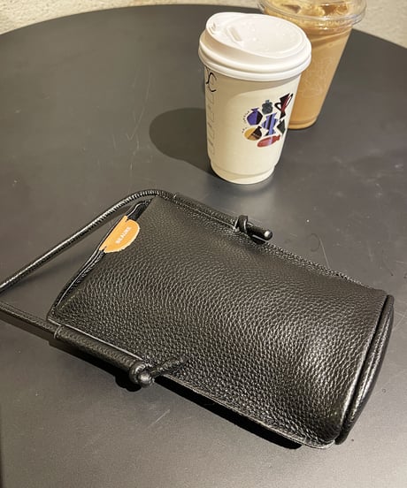 【B-23156】BEAURE カウレザー スマホショルダー