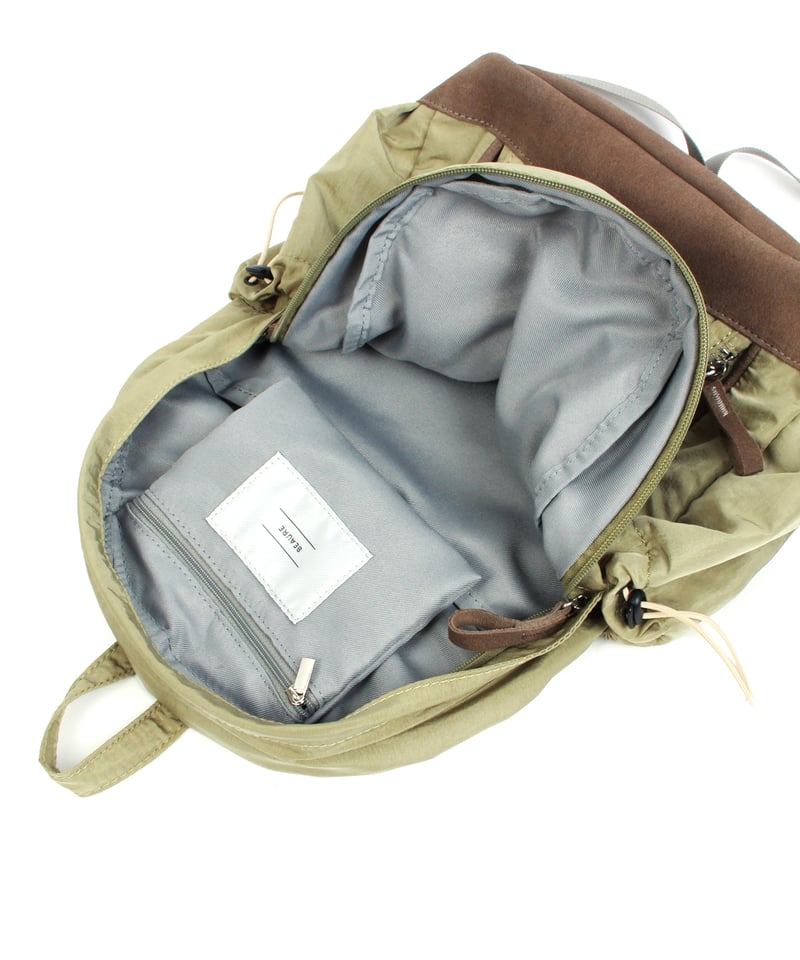 B-24353】BEAURE スエード コンビ ナイロン リュック | BEAURE OFF