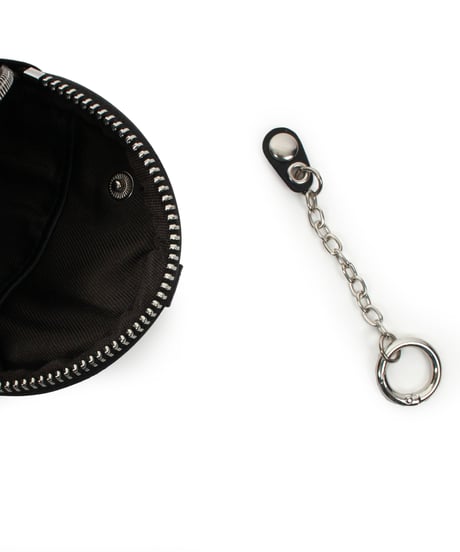 【B-25300】BEAURE Calf Hair Round マルチケース