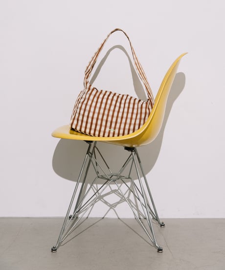 【B-25046】BEAURE ギンガムチェック HOBO BAG