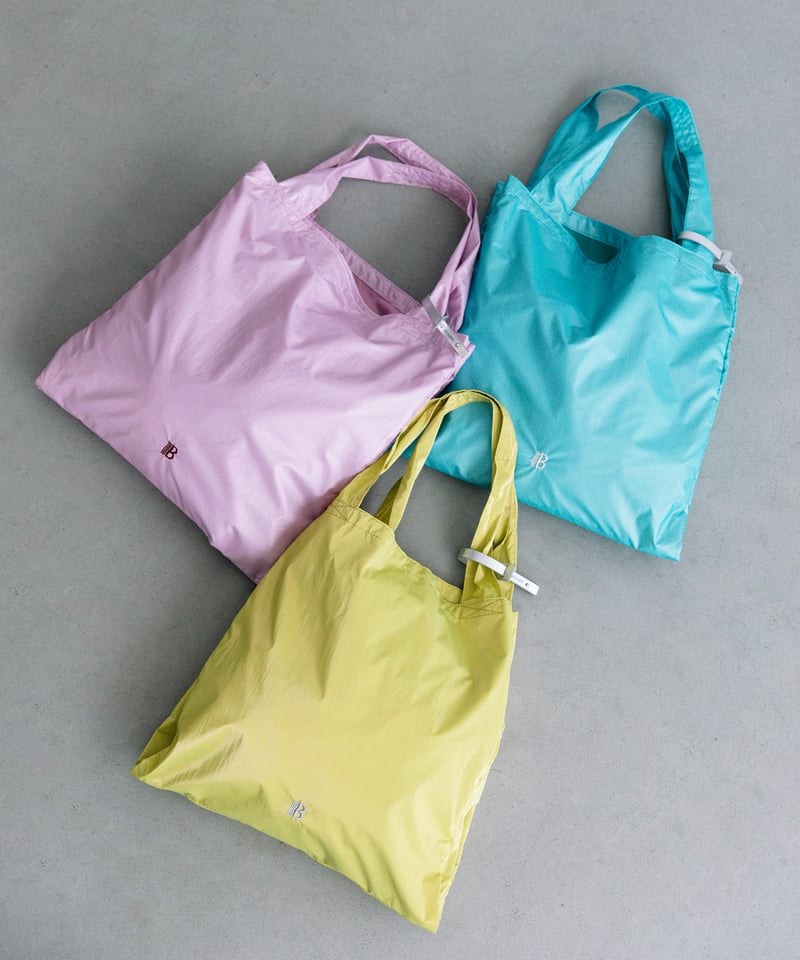 金の手提げバッグ B-24053】BEAURE ロゴ刺繍入りワッシャーメタリックトート