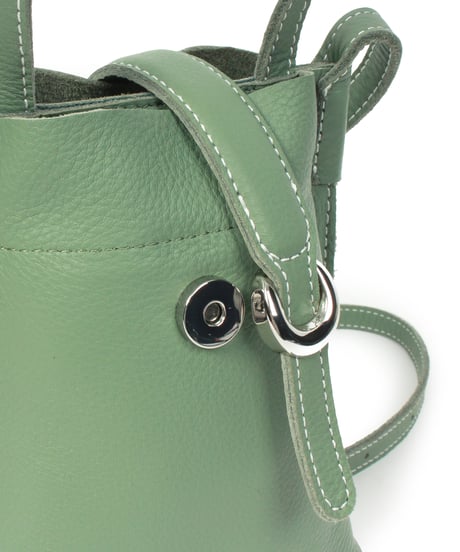 【B-25016】BEAURE カウレザー ベルト デザイン ワンマイル BAG