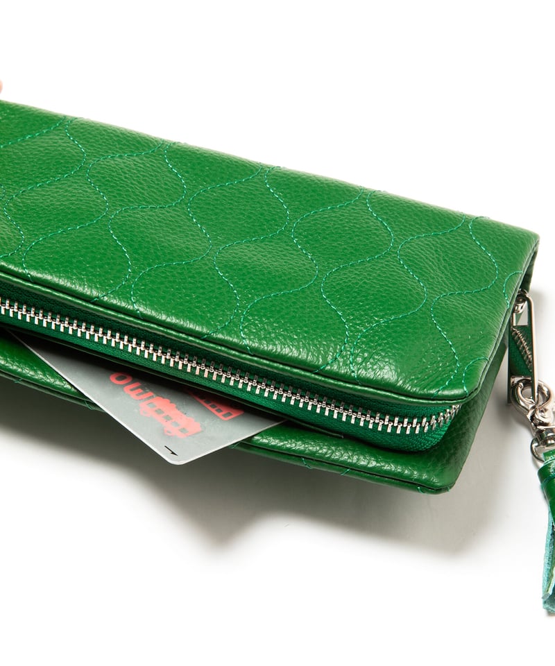 B-20302】カウレザー キルティング ラウンド 長財布 | BEAURE OFFICIA 