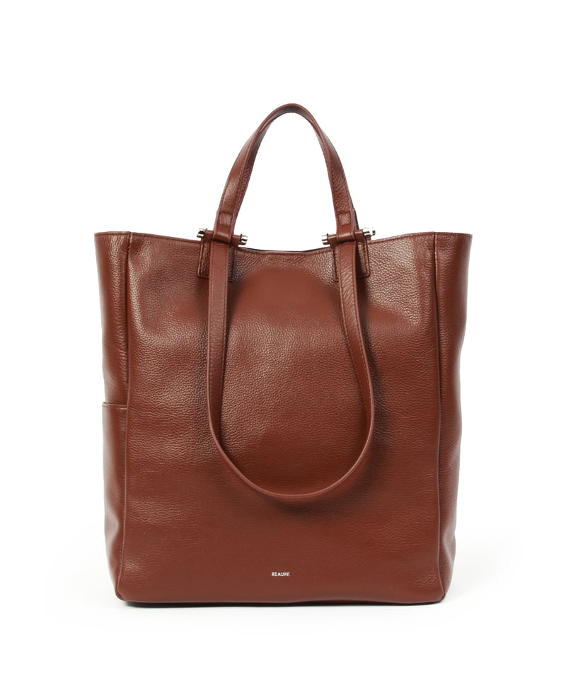 B-25025】BEAURE カウレザー ダブルハンドル A4 トート | BEAURE