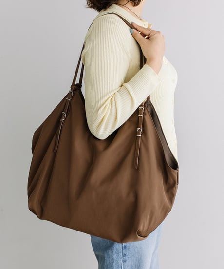 【B-25234】BEAURE ベルト ハンドル Big トート Bag