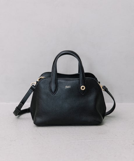 テン様 美品‪☆beaure 2wey ミニボストン シボ革 タッセルチャーム黒 美品‪☆beaure 2wey ミニボストン シボ革 タッセルチャーム ブラック‬