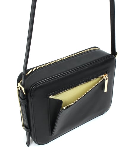 【B-24235】BEAURE シープレザー スクエアウォレットショルダー