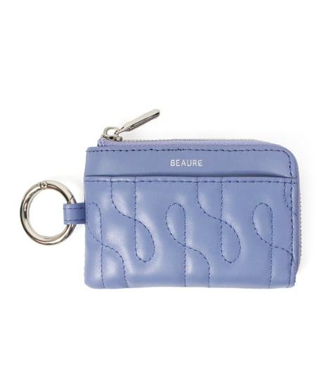 【B-25306】BEAURE Quilted Leather フラグメントケース