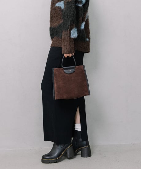 【B-25352】BEAURE Suede 2Way ショルダー Bag
