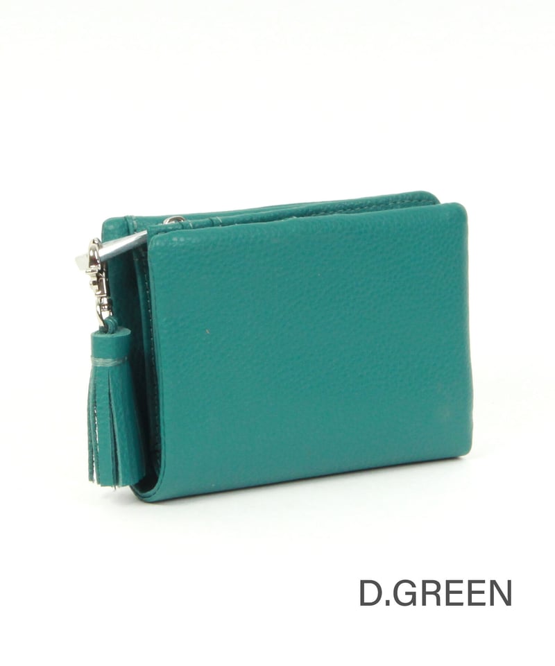 BEAURE 二つ折り財布 青 B-21121】BEAURE ヴュレ カウレザー 二つ折り 財布 | BEAURE OFFI