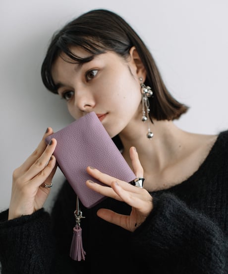 【B-21121】BEAURE ヴュレ カウレザー 二つ折り 財布