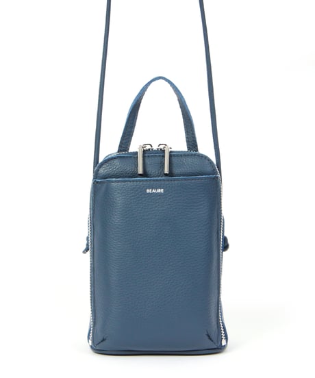 【B-25418】BEAURE New ブガッティ型 2Way ミニ ショルダー Bag