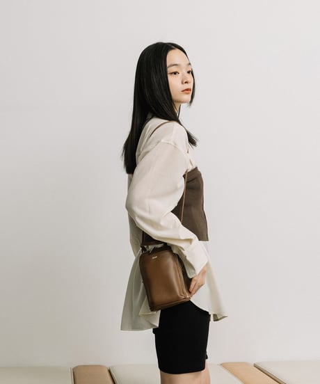 【B-25418】BEAURE New ブガッティ型 2Way ミニ ショルダー Bag