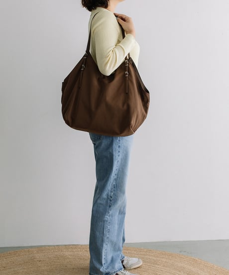 【B-25234】BEAURE ベルト ハンドル Big トート Bag