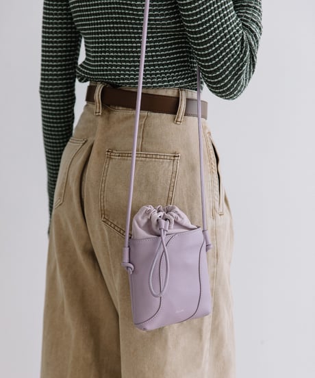 【B-25347】BEAURE Mini Drawstring Pouch ショルダー Bag