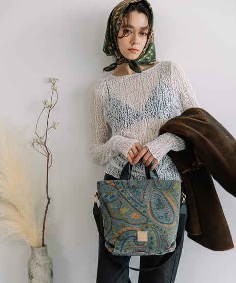 【B-25360】BEAURE Paisley Mini トート Bag