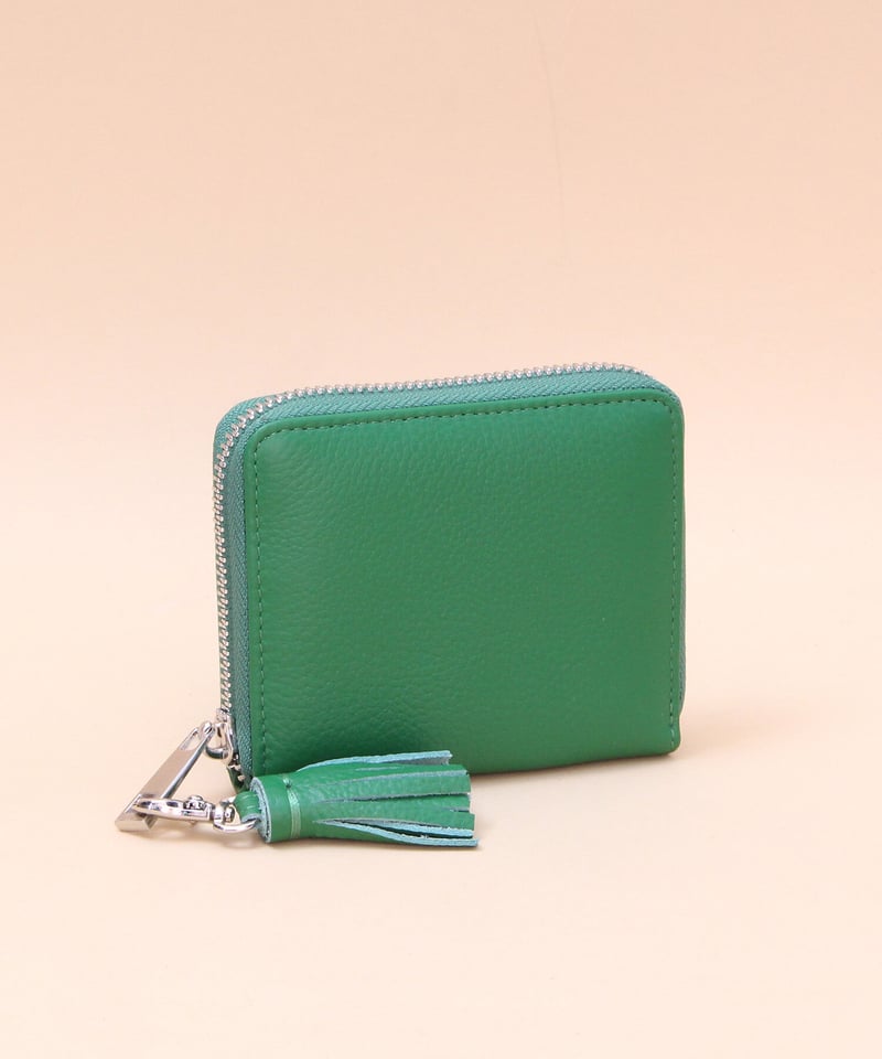 BS-30062】Beaure Second ビュレ セカンド ラウンドジップ 二つ折り財布