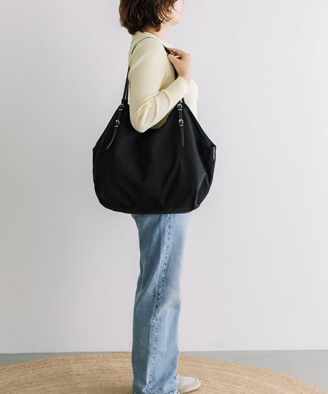 【B-25234】BEAURE ベルト ハンドル Big トート Bag