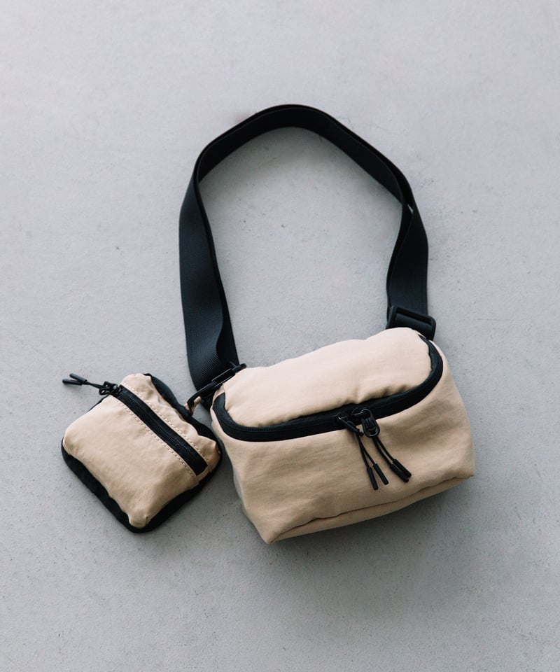 B-24056】BEAURE マルチポーチ付きスクエアボディバッグ | BEAURE OFF