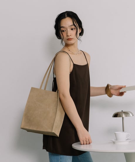 【B-26140】 BEAURE ヌバック調 A4 トート