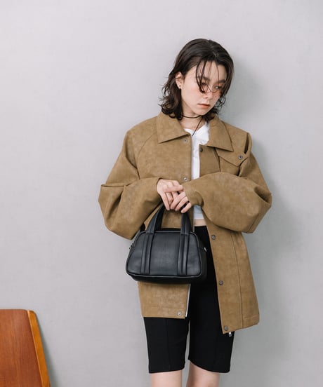 【B-25416】BEAURE  Soft Leather ボストン