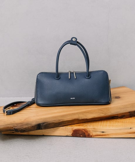 【B-25419】BEAURE 横長 ブガッティ型 2Way ショルダー Bag
