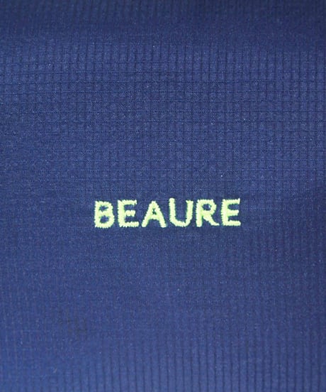 【B-26153】BEAURE ストラップ付き ナイロン バルーン ポーチ
