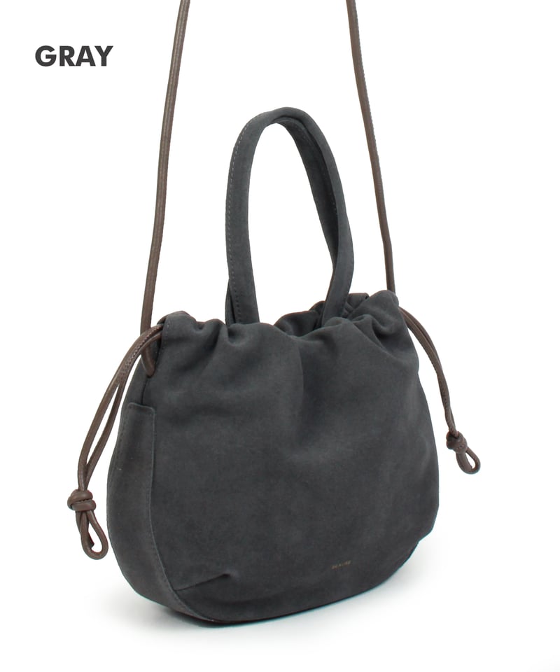 B-24330】BEAURE スエード巾着 ショルダートート | BEAURE OFFIC