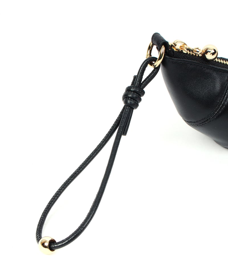 B-25032】BEAURE レザー ミニ クロワッサン ポーチ | BEAURE OFFI