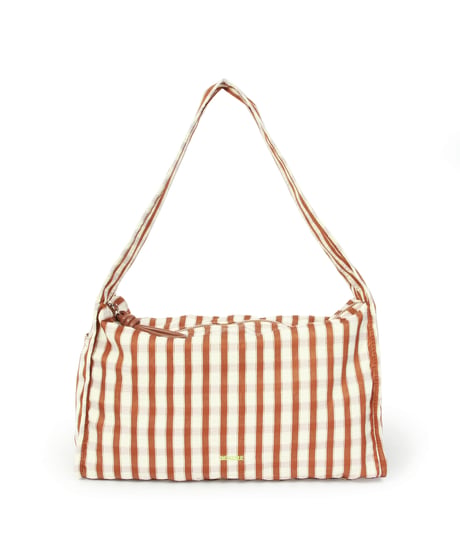 【B-25046】BEAURE ギンガムチェック HOBO BAG