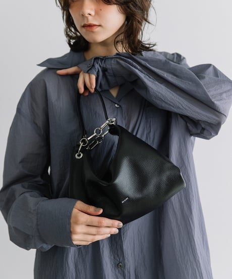 【B-23432】BEAURE カウレザー ワンハンドル 3WAYチェーンバッグ
