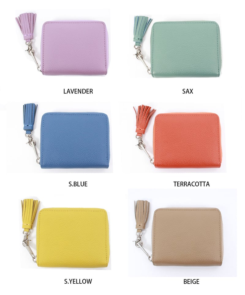 BS-30062】Beaure Second ビュレ セカンド ラウンドジップ 二つ折り財布