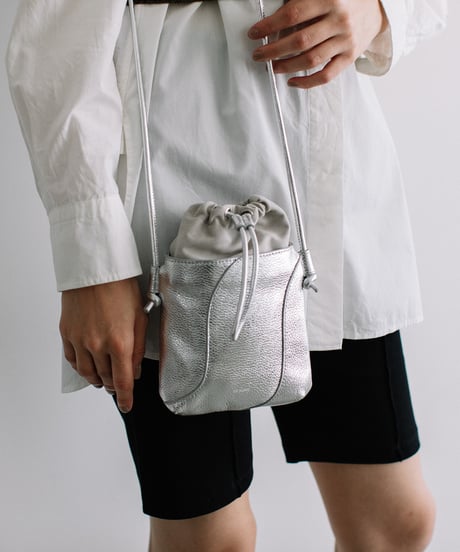 【B-25347】BEAURE Mini Drawstring Pouch ショルダー Bag