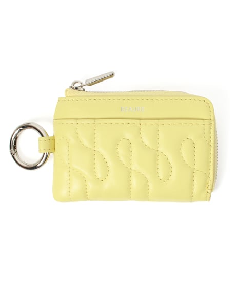 【B-25306】BEAURE Quilted Leather フラグメントケース