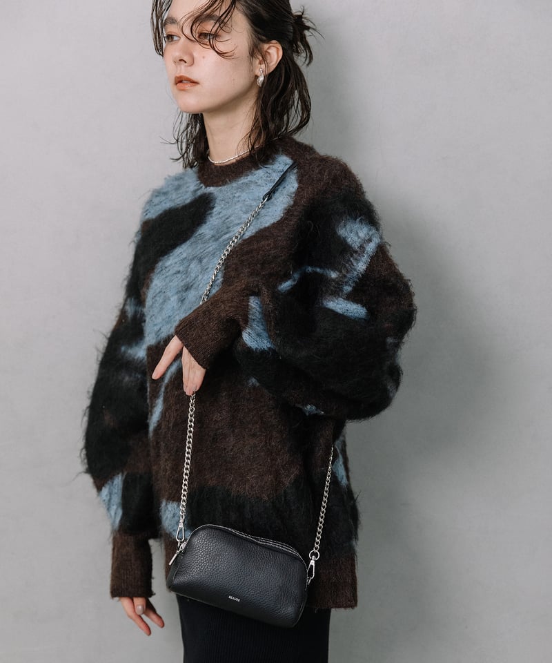 B-24310】BEAURE トリプルファスナー ミニポシェット | BEAURE OFFI