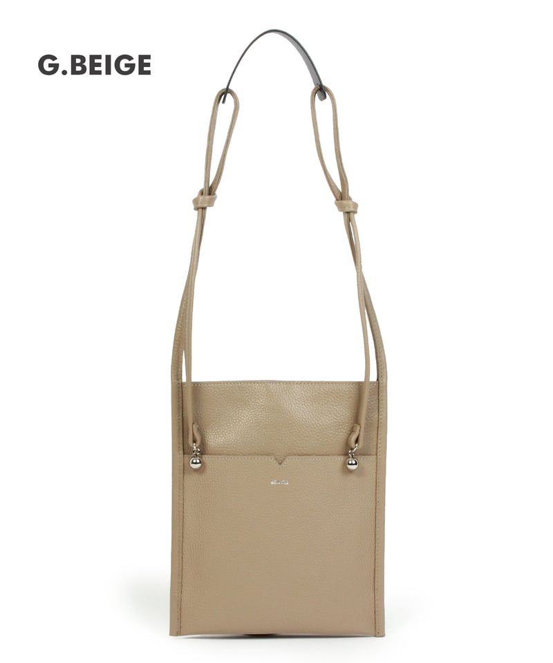 B-24344】BEAURE カウレザー 薄マチショルダー | BEAURE OFFICIA