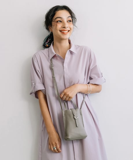 【B-25016】BEAURE カウレザー ベルト デザイン ワンマイル BAG
