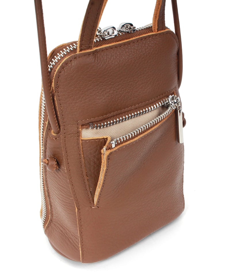 B-25418】BEAURE New ブガッティ型 2Way ミニ ショルダー Bag |