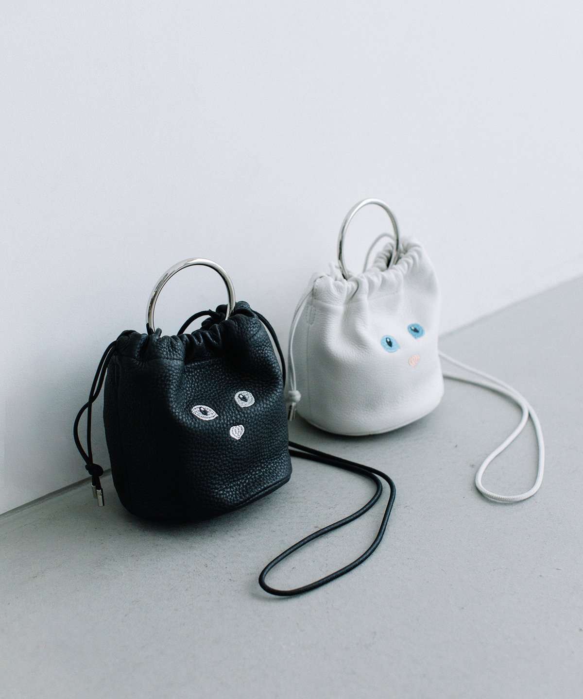 C-C-B 巾着袋 BLACK 黒 C-C-B 巾着袋 BLACK 黒