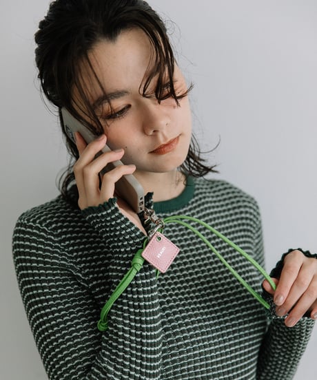 【B-25304】BEAURE Colored Leather Cord ストラップ