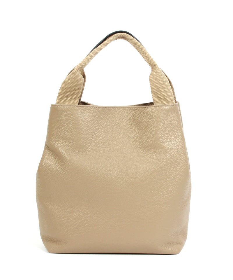 B-24325】BEAURE カウレザー テープハンドル 2WAY トートバッグ | BEA
