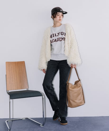 【B-25328】BEAURE Design Buckle Bucket ショルダー Bag