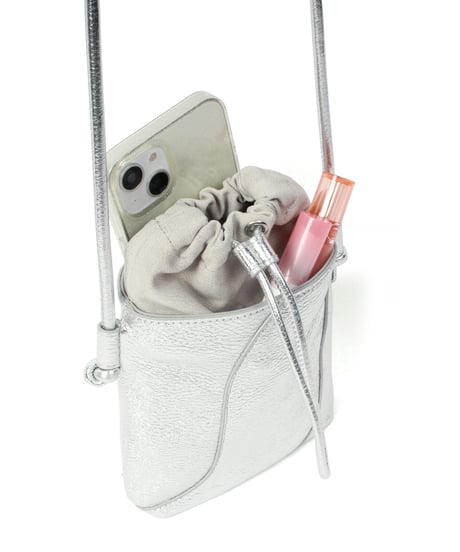 【B-25347】BEAURE Mini Drawstring Pouch ショルダー Bag