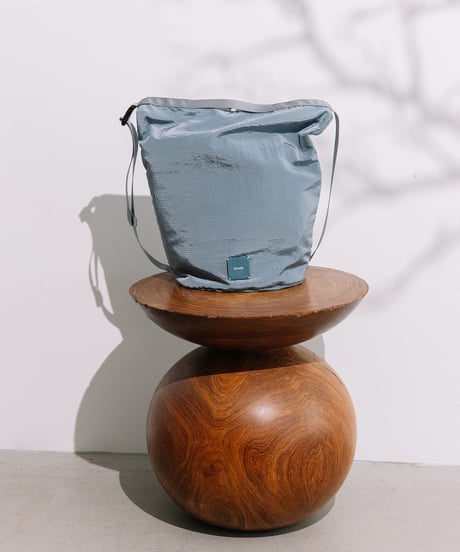 【B-25242】BEAURE 軽量 ナイロン 2Way Bucket Bag