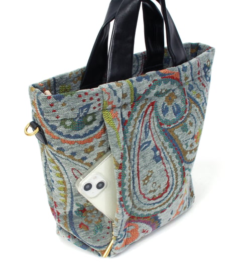 【B-25360】BEAURE Paisley Mini トート Bag